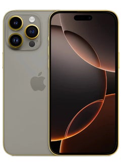 CAVIAR Luxury 24k Gold Plated Frame Customized iPhone 16 Pro Max 512 GB Natural  - Image 3