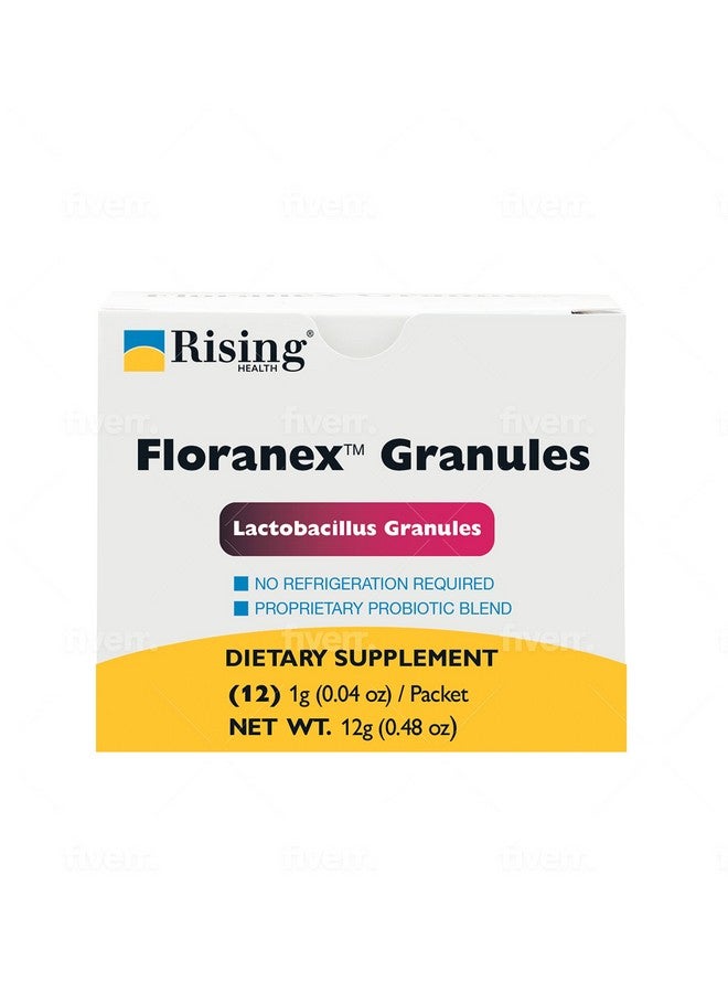 Rising Pharma Floranex Granules Lactobacillus Granules Probiotic Dietary Supplements 12 Packets - Image 2