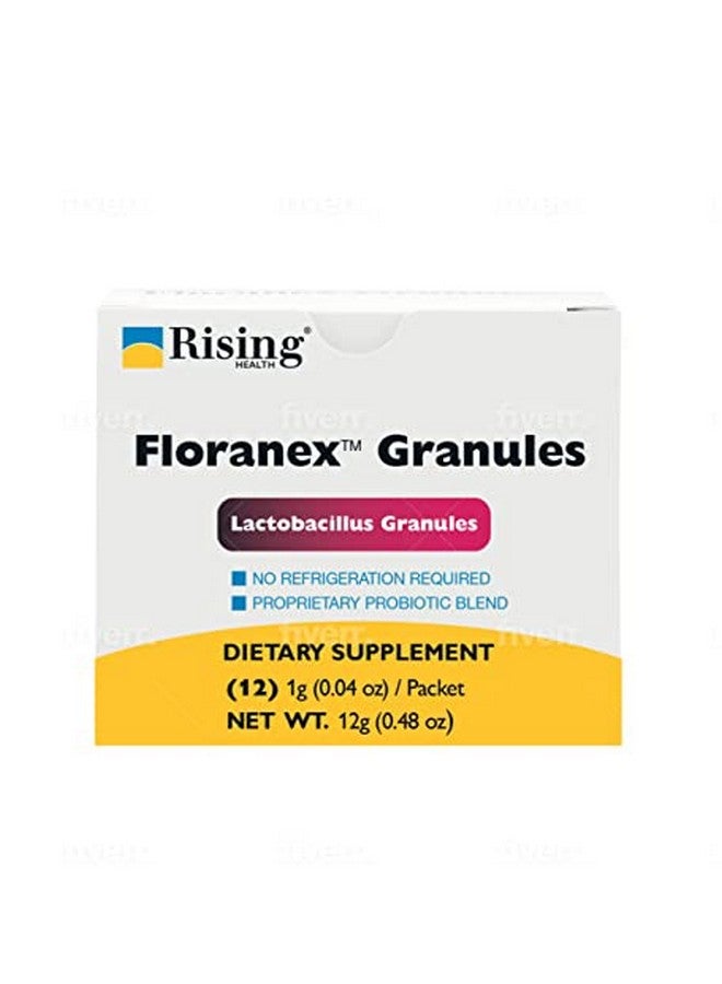 Rising Pharma Floranex Granules Lactobacillus Granules Probiotic Dietary Supplements 12 Packets - Image 1