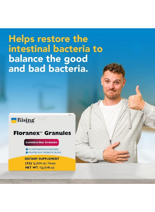 Rising Pharma Floranex Granules Lactobacillus Granules Probiotic Dietary Supplements 12 Packets - Image 5