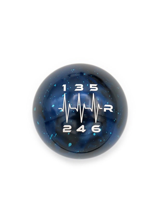 Billetworkz Cosmic Space Heartbeat Shift Knob Compatible with Subaru 6 Speed STI: 2004+ / WRX: 2015+ - Image 4