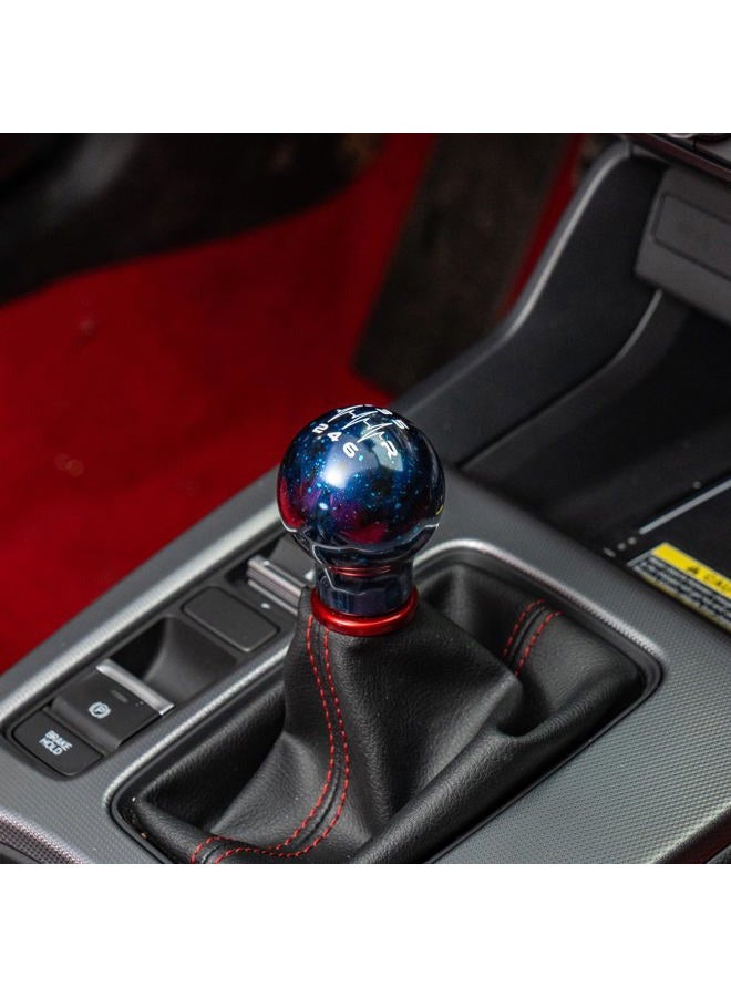 Billetworkz Cosmic Space Heartbeat Shift Knob Compatible with Subaru 6 Speed STI: 2004+ / WRX: 2015+ - Image 3