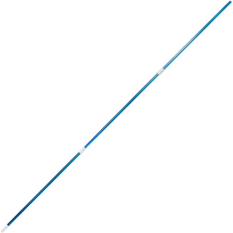 POOLWHALE Professional 12 Feet Blue Anodized Aluminum Telescopic Swimming Pool Pole,Adjustable 3 Piece Expandable Step-Up,for Skimmer Nets, Vacuum Heads and Brushes, Strong Grip & Lock - Image 5