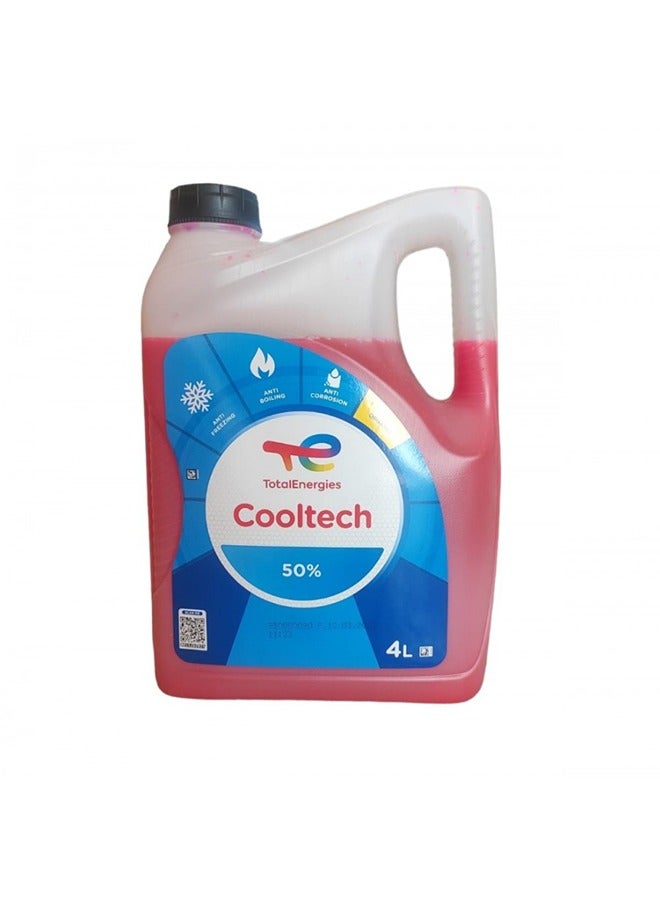 Total red radiator water, 4 litres