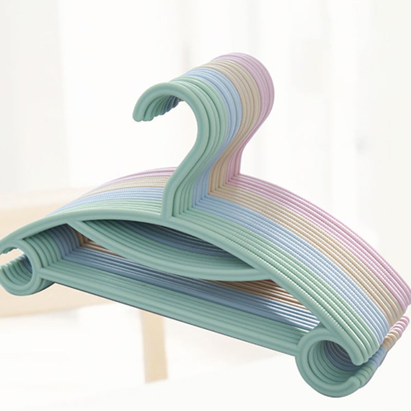 20pcs Seamless Non-skid Clothes Hanger Baby Clothing Holder Home Supply - Image 1