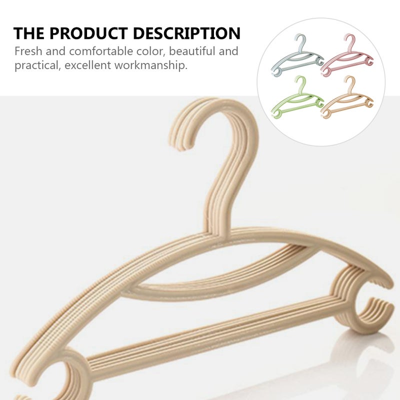 20pcs Seamless Non-skid Clothes Hanger Baby Clothing Holder Home Supply - Image 4