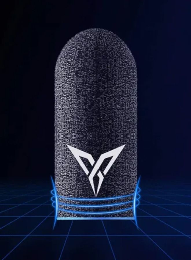 SHOPI Games Finger Sleeves for Mobile Gaming with Super Conductive Fiber Fabric, Anti-Sweat and Breathable, for PUBG, Garena Free Fire, COD Mobile, Asphalt etc  - Image 3