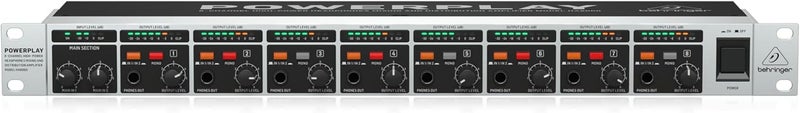 Behringer POWERPLAY HA8000 V2 8-Channel Headphone Amplifier - Image 1