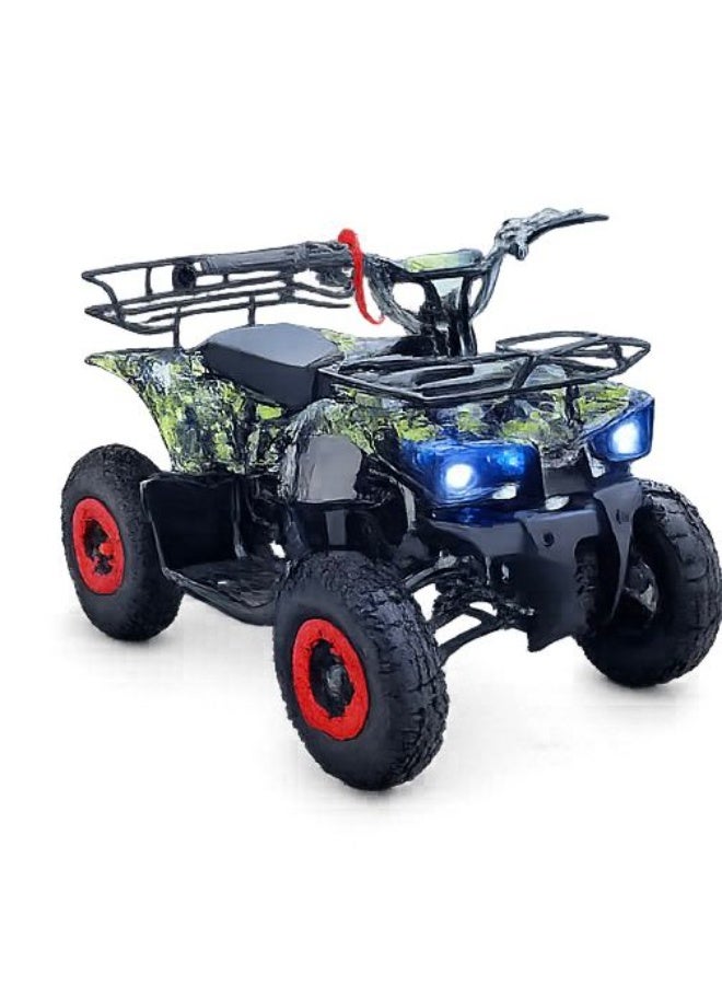 Four-wheeled gasoline powered motorcycle with a 49 cc engine - Image 1
