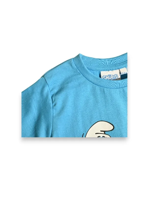 Smurf Smurfett BOYS SHORT SLEEVE T-SHIRT