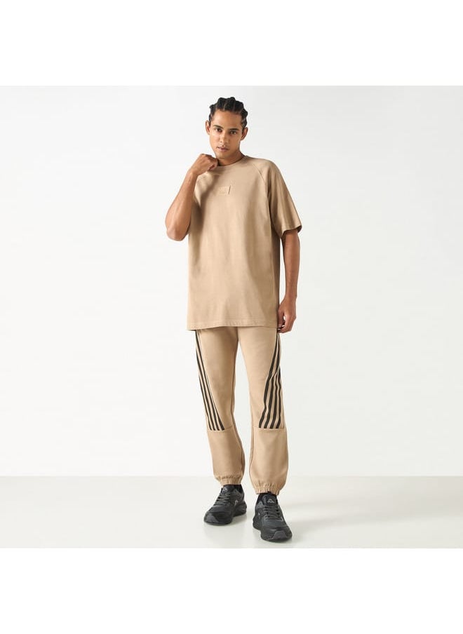 Kappa - Kappa Striped Detail Joggers with Drawstring Closure and Pockets - Image 1