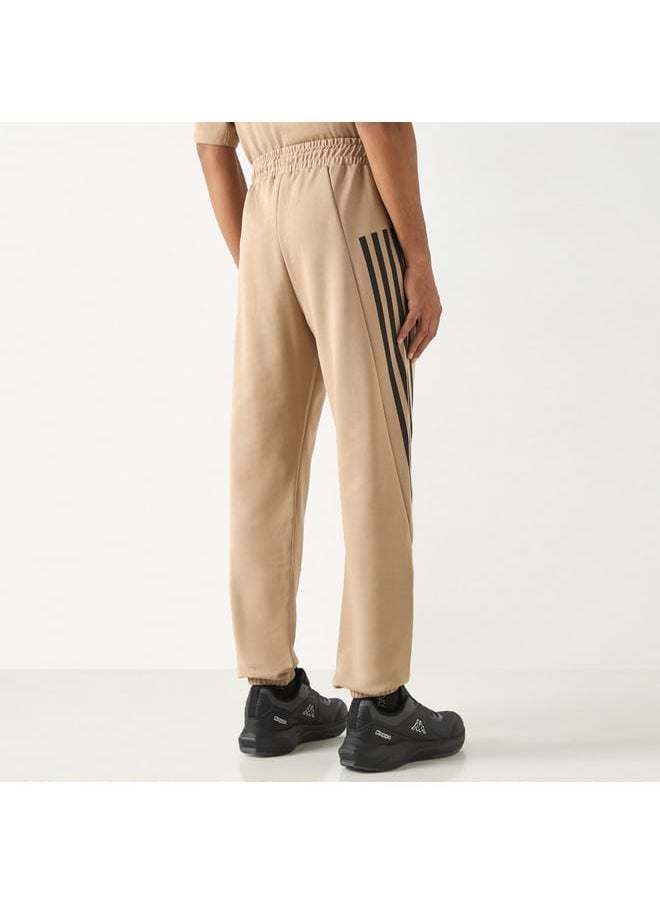 Kappa - Kappa Striped Detail Joggers with Drawstring Closure and Pockets - Image 1