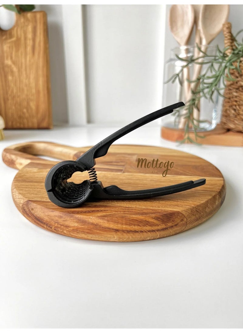 Mottogo - Cast Iron Walnut Cracking Tool - Hazelnut Cracker - Image 1