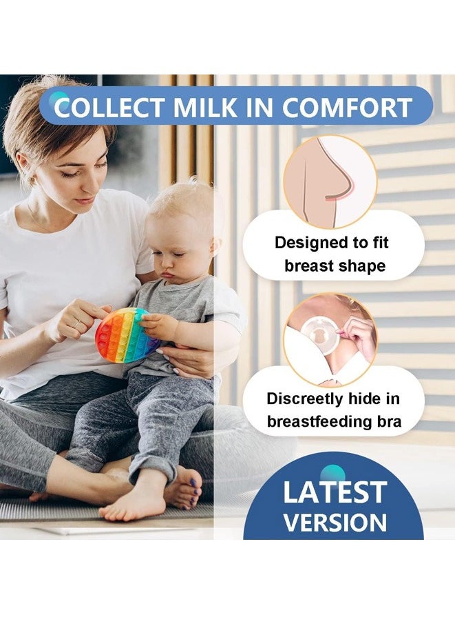 2-Piece Breast Milk Catcher for Breastfeeding Mother Breast Shells Breastmilk Collector with Plugs for Milk Leaks Protect Cracked Nipples Collect Breast milk Silicone Nursing Cups - pzsku/Z5FD2D6BEFA4C4E7B3CD3Z/45/_/1735008109/69996b50-632d-47b4-b87b-6463e1be8bf2