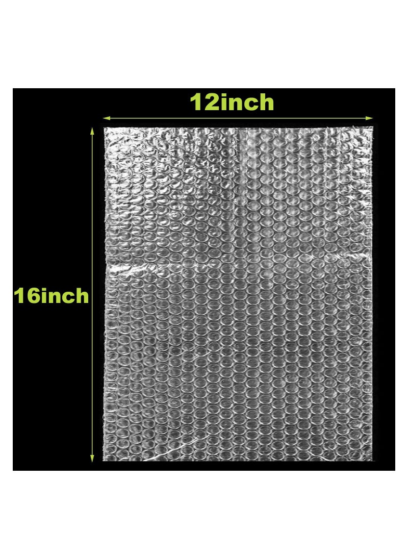 Generic 50PCS Clear Bubble Out Bag 12" x 16", Large Bubble Pouches Bag, Double Wall Shockproof Bubble Pouches Wrap Bag, Cushioning Protective Storage Bag for Moving, Shipping, Packing and Storage  - Image 5