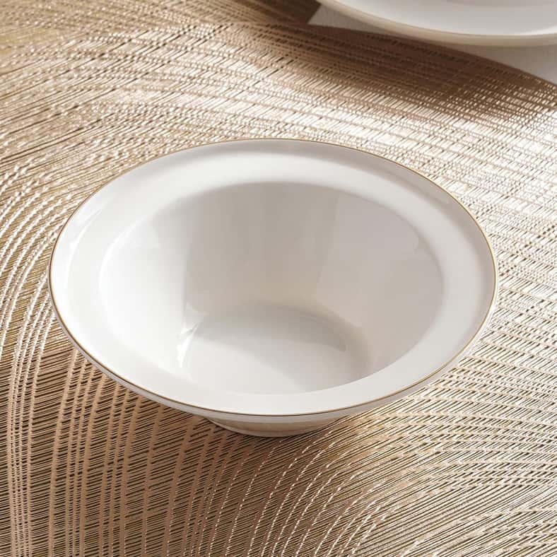 Pan Home طقم عشاء أبيض مكون من 32 قطعة للجميع - Image 4