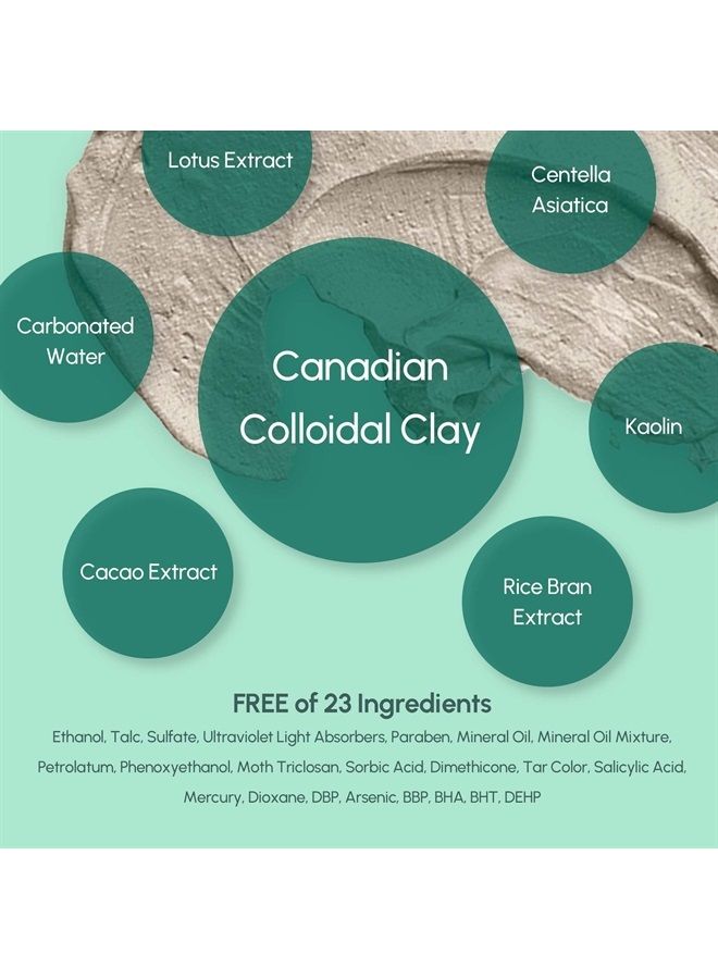 DERMALOGY by NEOGENLAB Pore Clarifying Clay Mask - Minimizes Enlarged Pores Blackheads and Excess Sebum (Cleanser) - Image 4