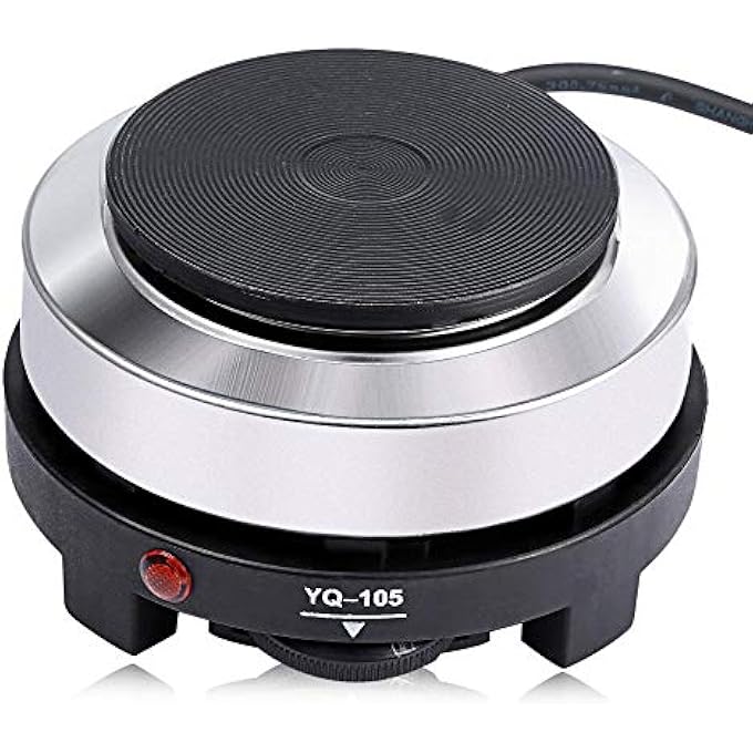 rayihni 500W Mini Electric Hot Plate Teapot Warmer Yq105 - Image 1