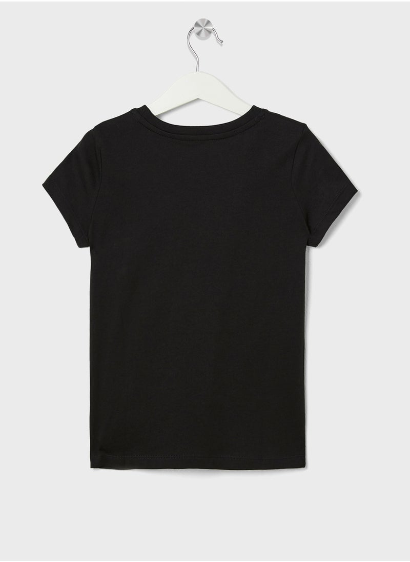 Calvin Klein Jeans - Kids Graphic Logo Slim T-Shirt - Image 1