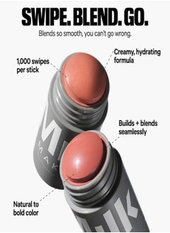 MILK MAKEUP Milk Makeup Lip and Cheek Tint - Pigmented Cream Stick - Natural Vegan Formula - 6ml (Werk - Dusty Rose)  - Image 5