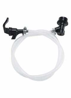 3.28ft Ball Lock Liquid Drinks Line Assembly Quick Disconnect Faucet Food Safe Clear Tube Kit for juice Making Soda Dispensing Fitting