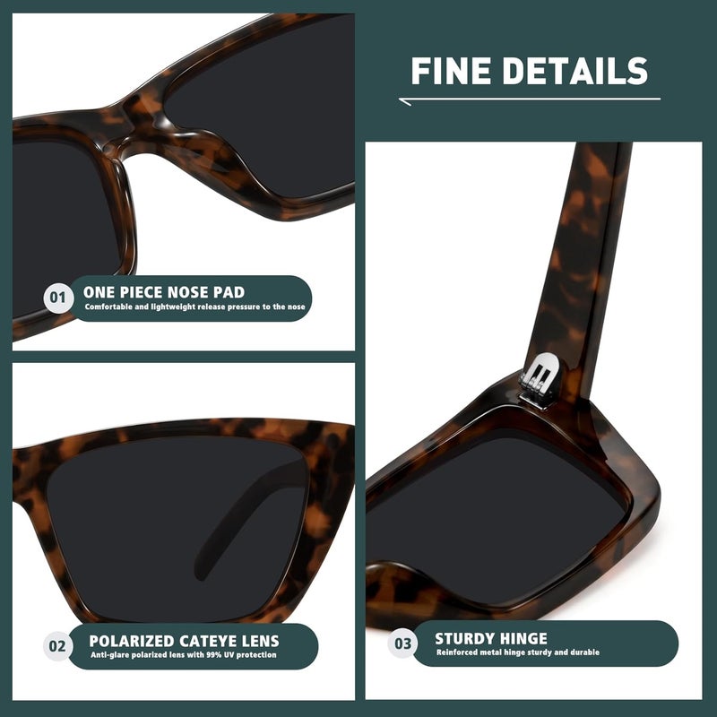 WOWSUN womens 1224 Sunglasses (pack of 1) - Image 3