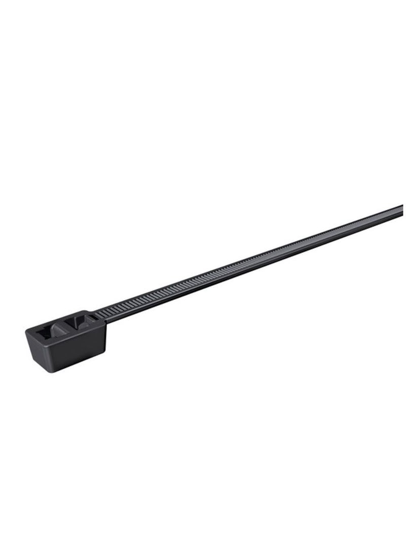 Generic Connectronix HT T50LDH Cable Ties Inside Serrated For Multiple Routing 3950X47MM Black 50Pcs  - Image 3