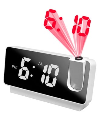 Digital Alarm Clock For Bedroom With Usb Charger Port Digital Clock With 180° Projector On Ceiling 12/24h Snooze Dual Alarm Clock For Heavy Sleeper Kids Elderly - pzsku/Z5FD342AF6D58E1765F08Z/45/_/1678173446/09823cfd-669b-4ebf-993f-247f7b974ea0