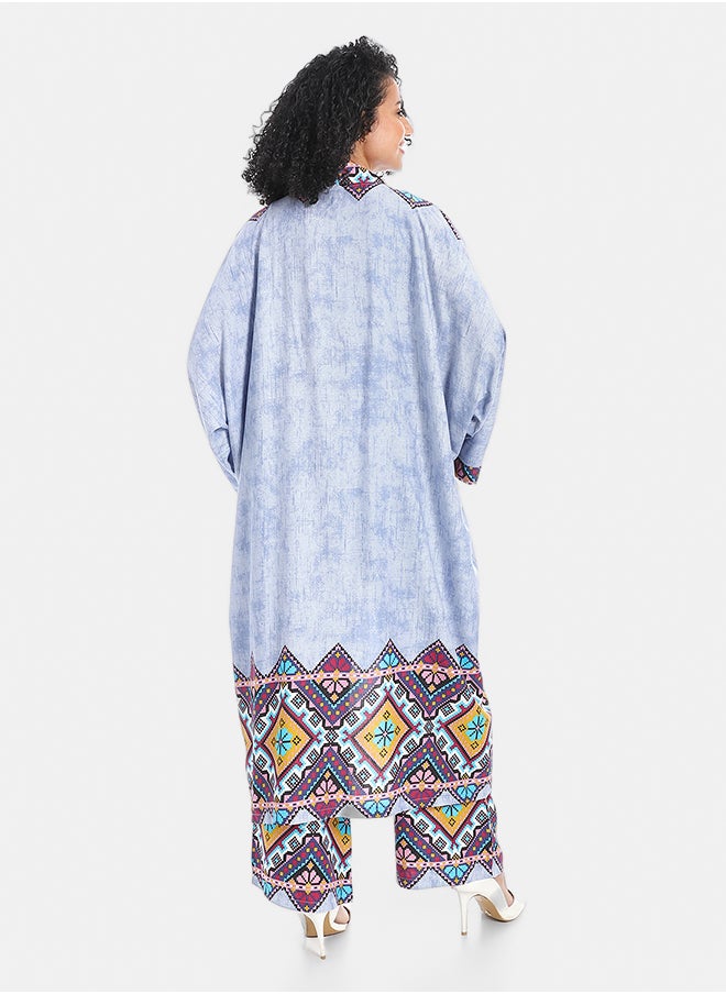 Red Circle Women's Triangle Kimono Suit  - Image 3