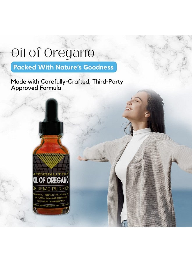 Absonutrix Oil of Oregano 43 mg, 540 Servings, 2 Oz Bottle, High Bioavailability, 85% Carvacrol Oil, Quick Absorption, Potent Ingredients, Cruelty-Free, Third-Party Tested, Non-GMO, Made in USA - Image 5