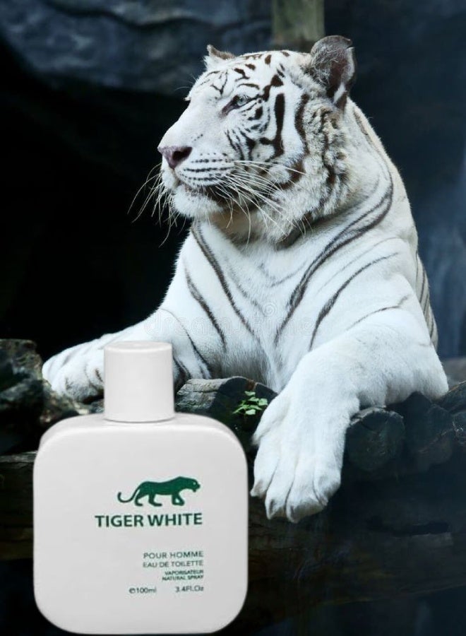 TRI Tiger White Perfume 100ML - Image 2