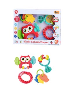 PLAYGO Playgo Shake and Rattle Playset | Interactive Grasping and Shaking Toy for Babies  - Image 1
