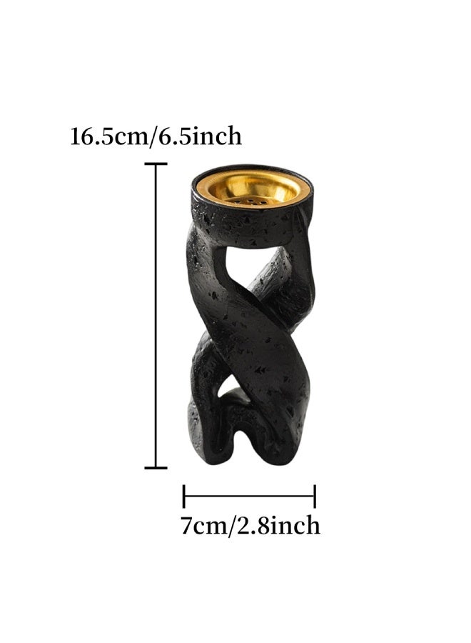 Aroma Diffuser Incense Burner Spiral Ribbon Design – European Style Desktop Living Room Decor Ornament Home Accessories - Image 2