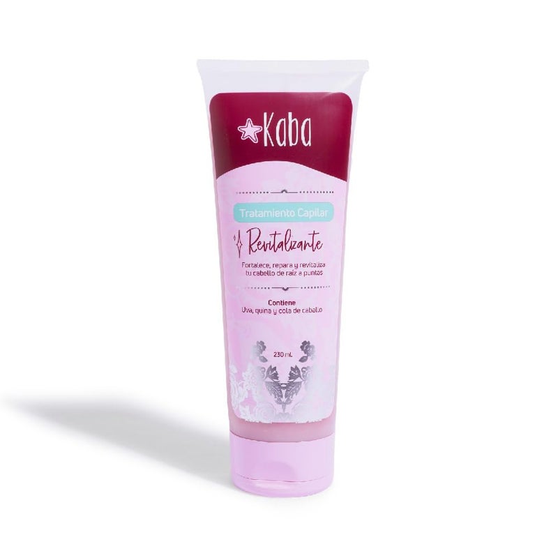 Kaba Revitalizing Hair Treatment with Grapes, Cinchona and Horsetail for Thicker & Fuller Hair, Moisturizing and Restoring Hair Treatment - 7.8 Oz