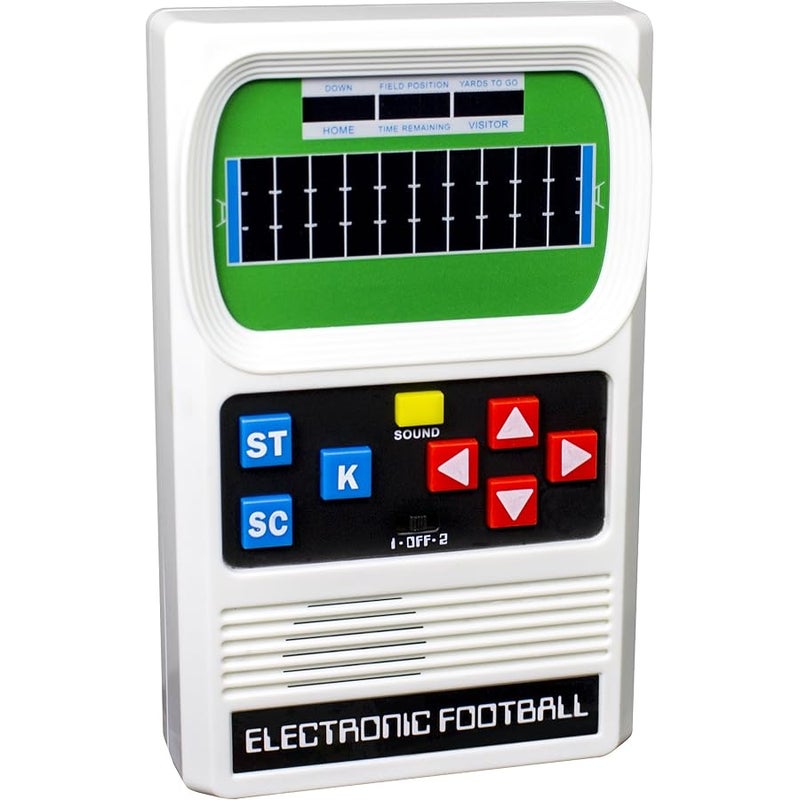Basic Fun Classic, Retro Handheld Football Electronic Game, One Size Fits All - Image 1