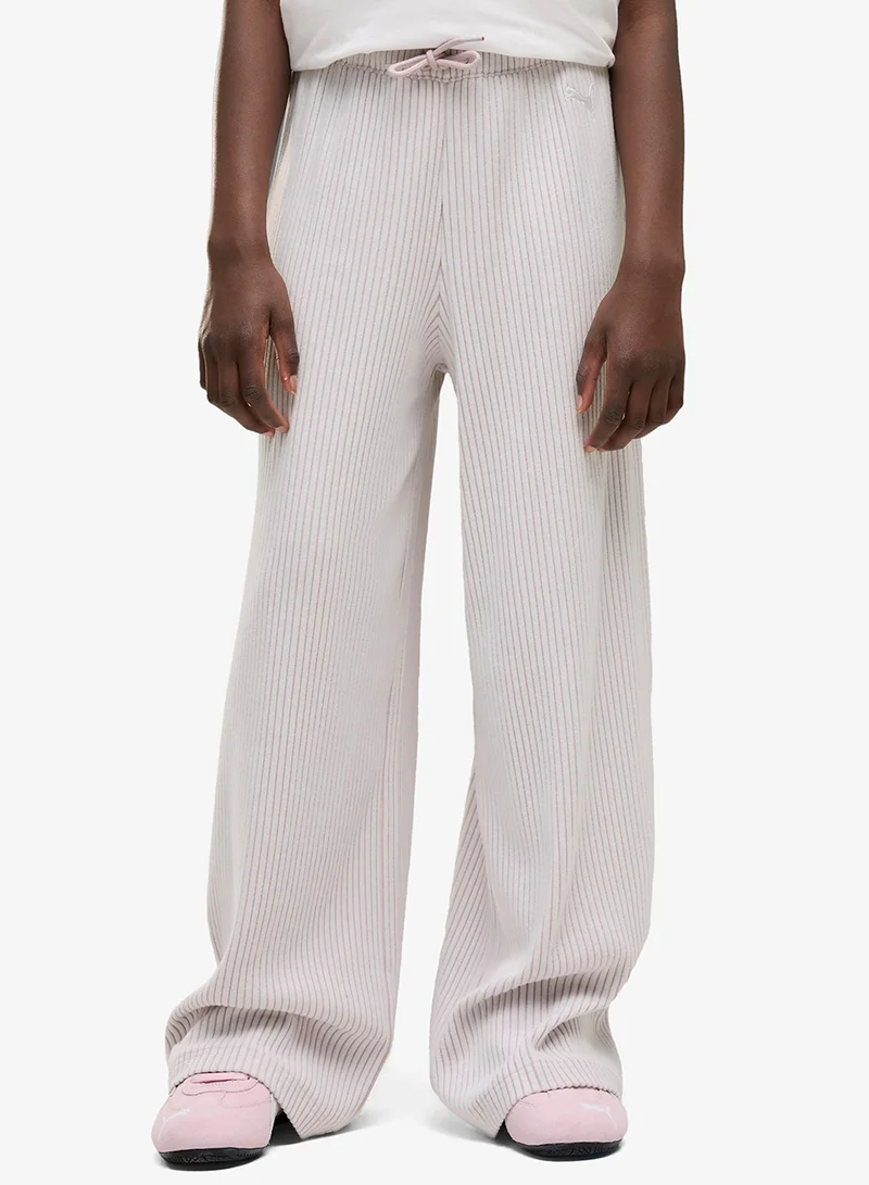 Puma Youth Essential Ribbed Sweatpants