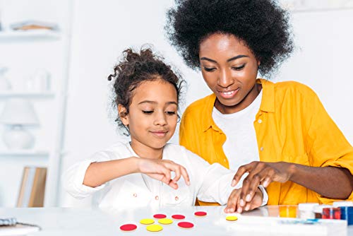 hand2mind Plastic TwoColor Counters Red and Yellow Counters for Kids Math Classroom Manipulatives for Elementary Color Counters for Classroom Plastic Bingo Chips Counting Chips Set of 200 - Image 5