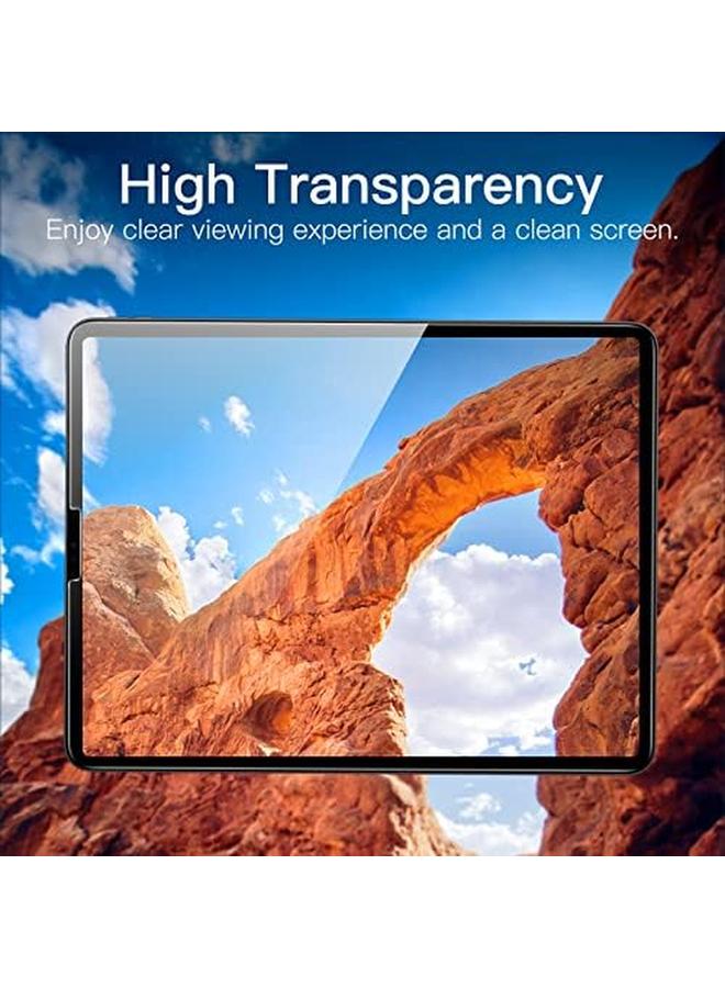 Jetech One Touch Screen Protector For Ipad Pro 12.9 Inch 2022 2021 2020 2018 Model 6Th 5Th 4Th 3Rd Generation Tempered Glass Film With Auto Alignment Frame Hd Clear - Image 5