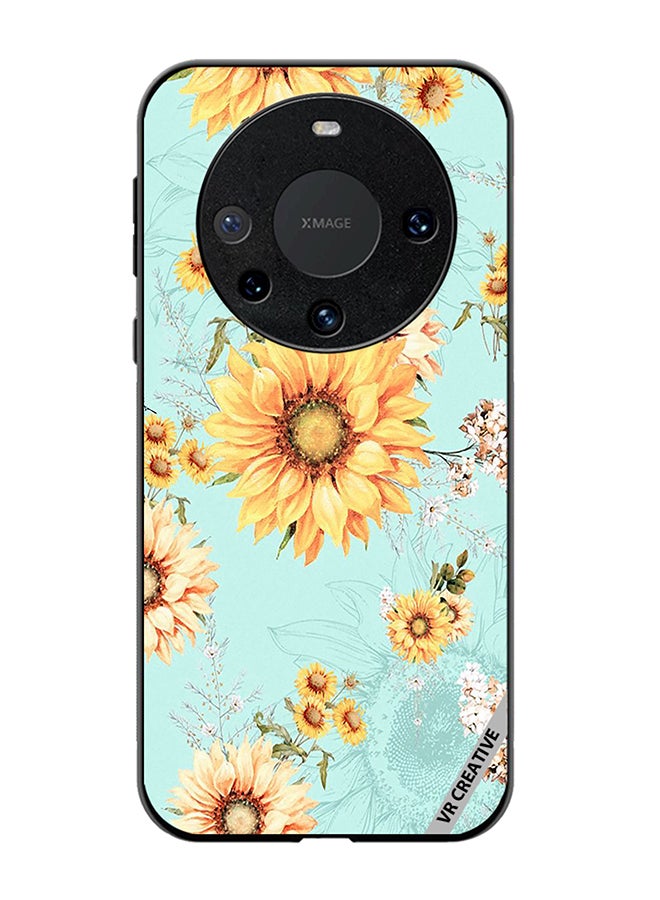 VR CREATIVE Protective Case Cover For Huawei Mate 60 Pro Plus Flower Design Multicolour - Image 1