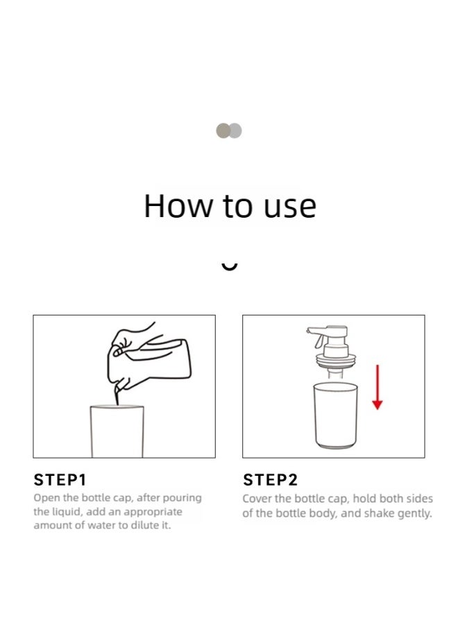 Automatic Foam Soap Dispenser - Bathroom/Kitchen Soap Dispenser with Adjustable Foaming System Countertop Soap Dispenser