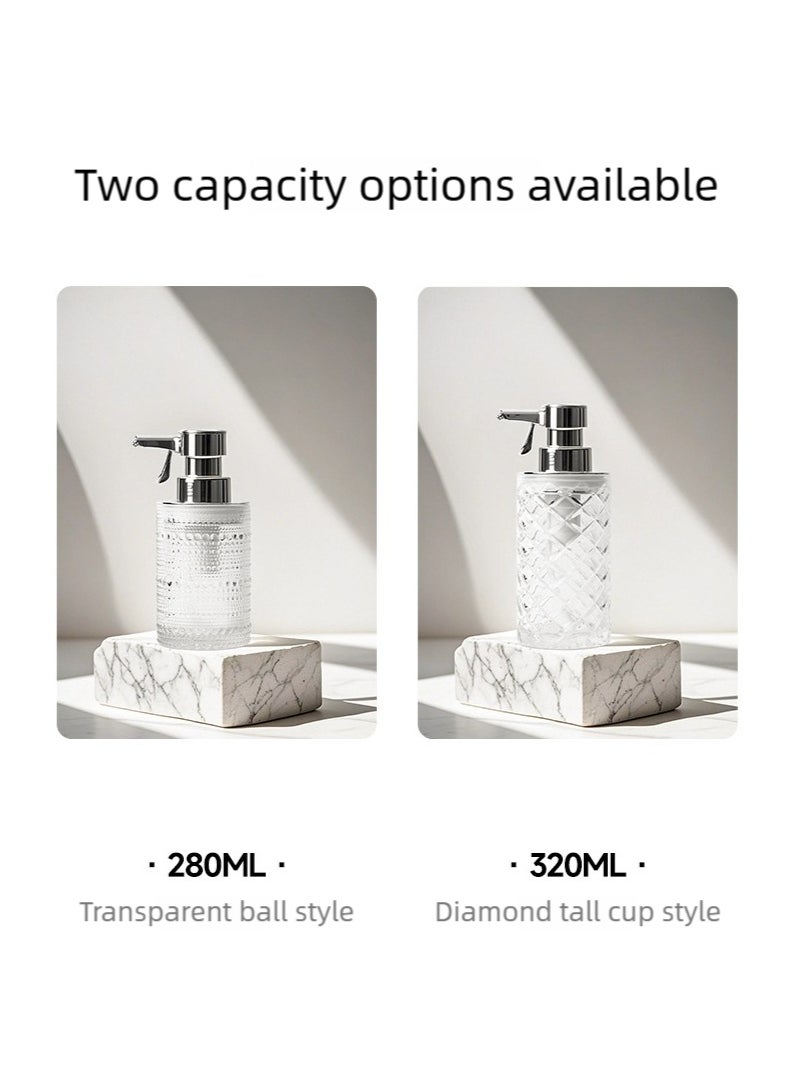 Automatic Foam Soap Dispenser - Bathroom/Kitchen Soap Dispenser with Adjustable Foaming System Countertop Soap Dispenser