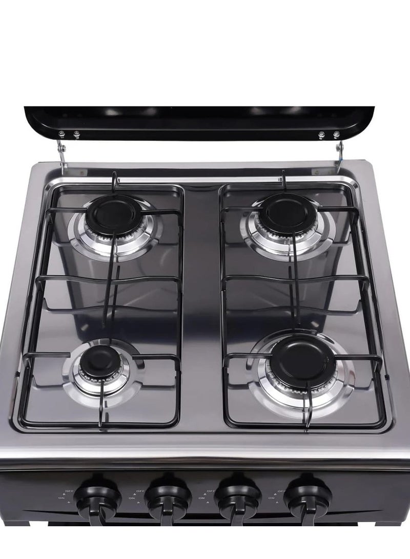 4-burner gas stove with self-ignition shelves  - Image 5