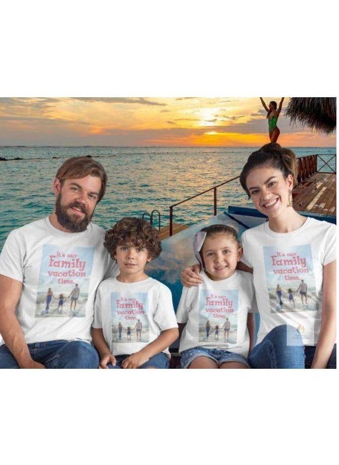 Matching Family Outfits قمصان وقت العطلة العائلية  - Image 2