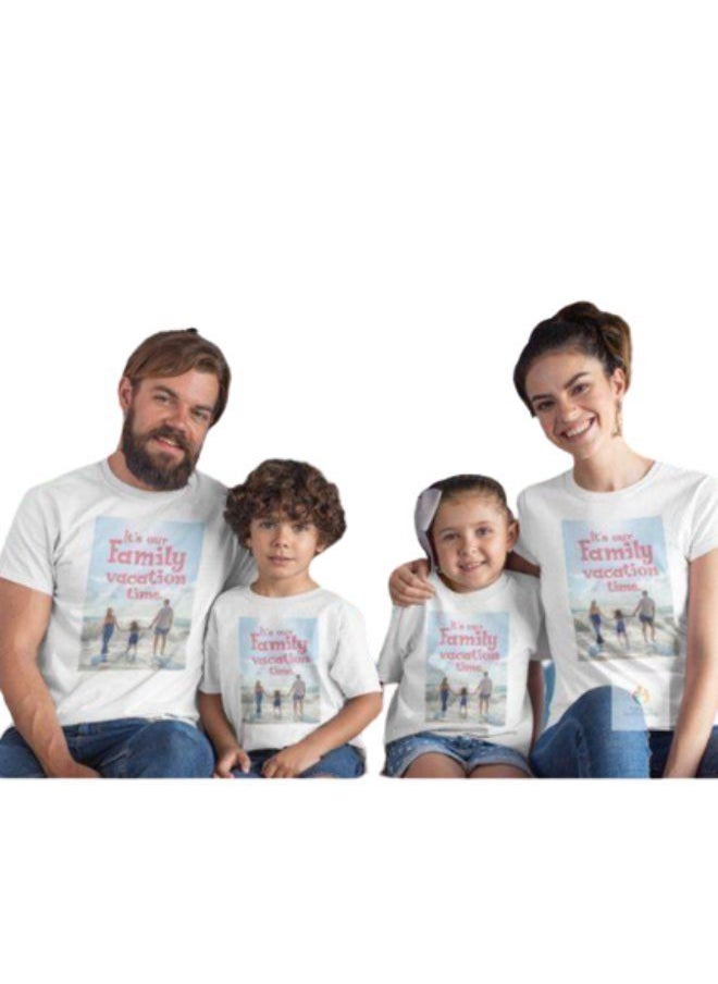 Matching Family Outfits قمصان وقت العطلة العائلية  - Image 1
