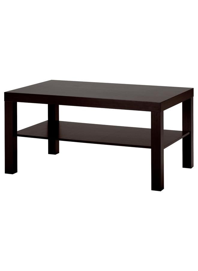 erorex Coffee Table, Black-Brown, 90X55 Cm - Image 1