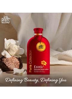Paris Collection Exotic Perfume Body Lotion Unisex 400ml  - Image 4