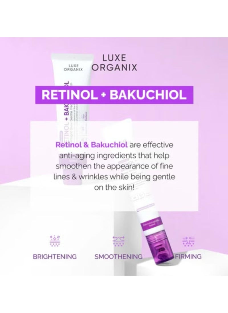 LUXE ORGANIX Advanced Retinol and Bakuchiol Deep Wrinkle Eye Contour Cream 12g  - Image 2