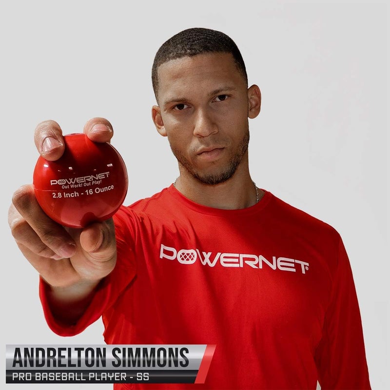 PowerNet Sweet Spot Training Bat + 2.8"" Progressive Baseball Training Balls for Hitting & Pitching, 9 Pack Pro Weighted Balls & Weighted Bat, Improve Hand-Eye Coordination & Power - Image 2