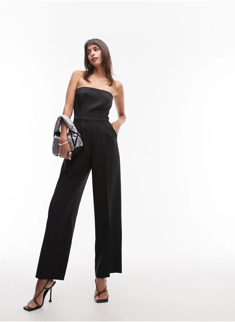 TOPSHOP Bardot Knitted Jumpsuit