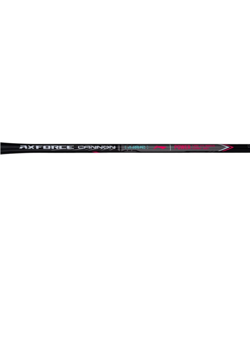 Li-Ning Axforce Cannon 4U Badminton Racket Unstrung (Black) - Image 4